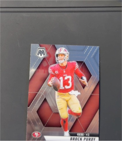 2025 Panini Mosaic #221 Brock Purdy — front