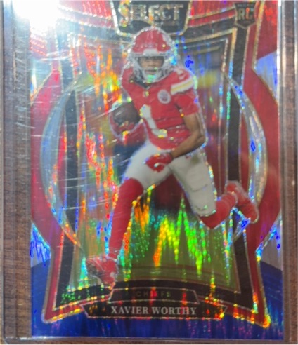 2024 Panini Select #32 Xavier Worthy — front