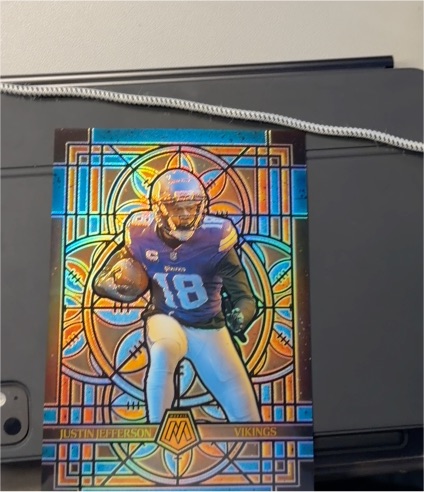 2025 Panini Mosaic #16 Justin Jefferson — front