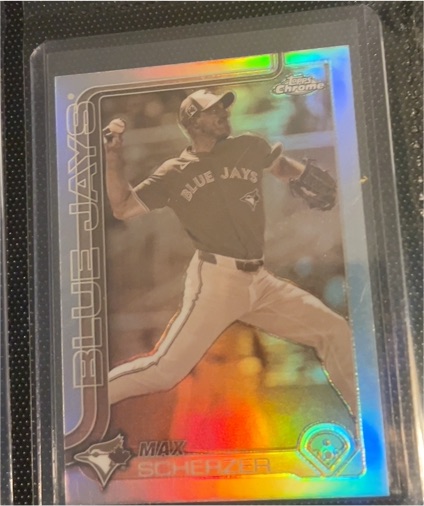 2025 Topps Chrome #260 Max Scherzer — front