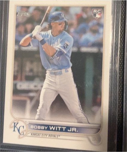 2022 Topps #660 Bobby Witt Jr. — front
