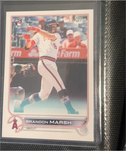 2022 Topps #243 Brandon Marsh — front