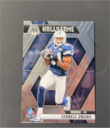 2025 Panini Mosaic Hall of Fame #297 Terrell Owens — front