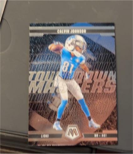 2025 Panini Mosaic Touchdown Masters #16 Calvin Johnson — front