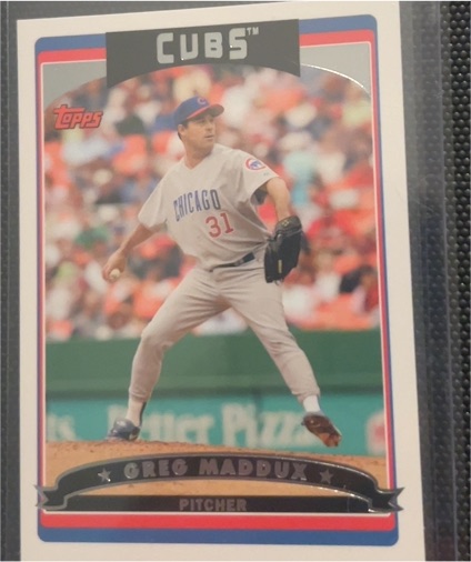 2006 Topps #45 Greg Maddux — front