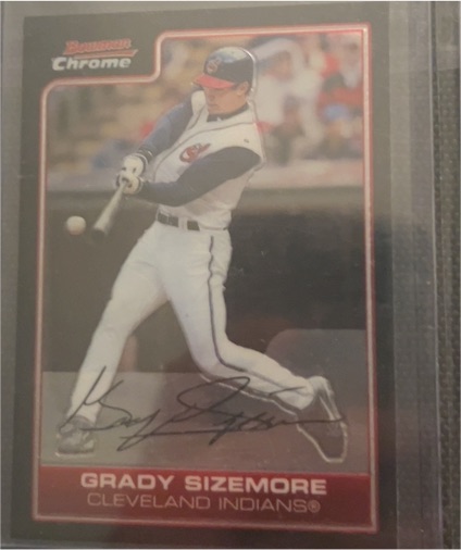 2006 Bowman Chrome #52 Grady Sizemore — front