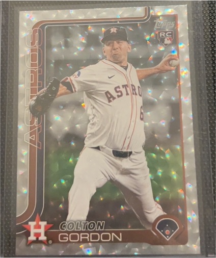 2025 Topps Update #US157 Colton Gordon — front
