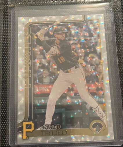 2025 Topps Update Series #US54 Jared Triolo — front