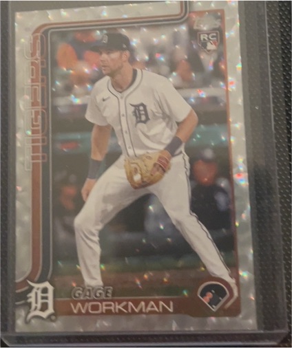 2025 Topps Chrome Update #USC21 Gage Workman — front