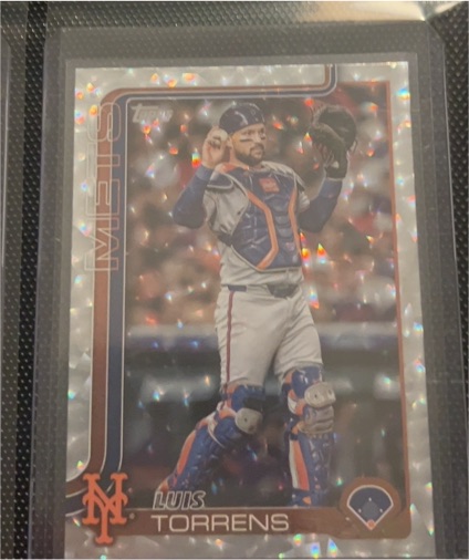 2025 Topps #WIM Luis Torrens — front