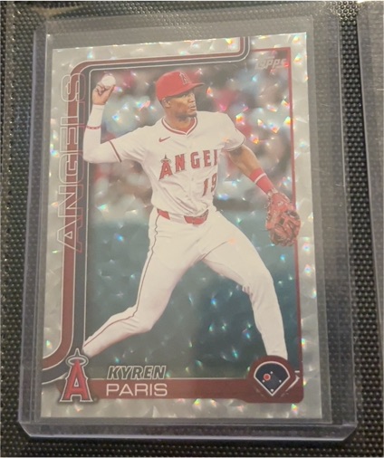 2025 Topps Update #US15 Kyren Paris — front