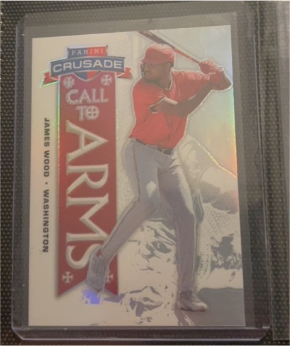2025 Panini Crusade Call To Arms #14 James Wood — front