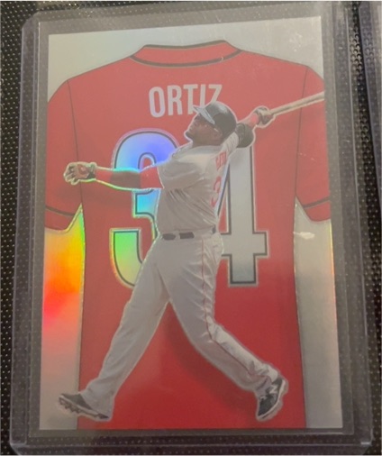 2025 Panini Crusade Numbers Silver Prizm #19 David Ortiz — front