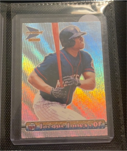2000 Pacific Prism #83 Jacque Jones — front