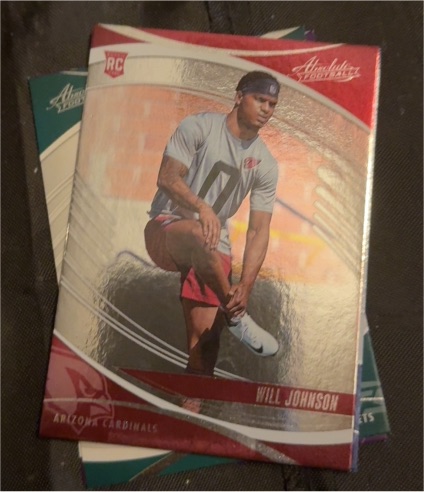 2025 Panini Absolute #198 Will Johnson — front