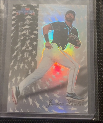 2025 Panini Crusade Certified Stars Jordan Lawlar — front