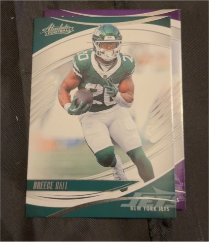 2025 Panini Absolute #35 Breece Hall — front