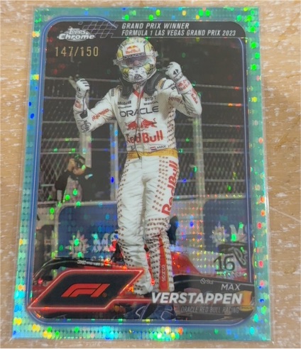 2024 Topps Chrome Formula 1 #145 Max Verstappen — front