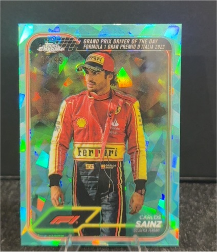 2024 Topps Chrome Formula 1 #172 Carlos Sainz — front