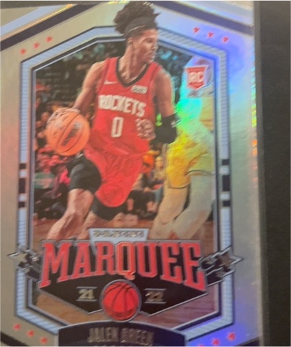 2021-22 Panini Chronicles Marquee #366 Jalen Green — front