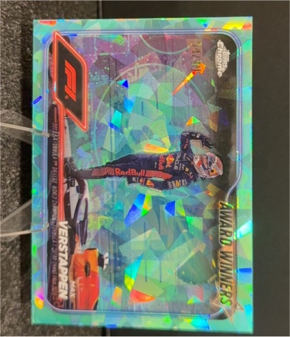 2024 Topps Chrome Formula 1 #183 Max Verstappen Award Winners — front