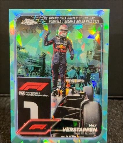 2024 Topps Chrome Formula 1 #170 Max Verstappen — front