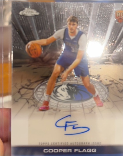 2025-26 Topps Chrome #RC Cooper Flagg — front