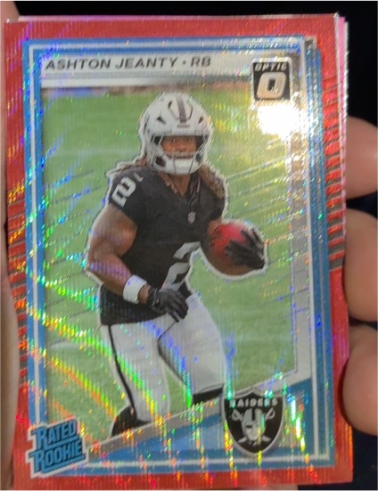 2024 Panini Donruss Optic #? Ashton Jeanty — front