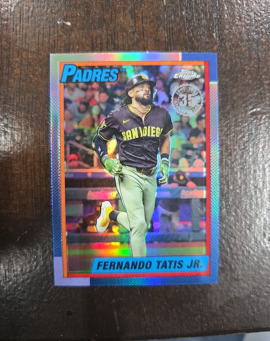 2025 Topps Chrome Update #90CU-9 Fernando Tatis Jr. — front