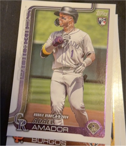 2025 Topps Update #US94 Adael Amador — front
