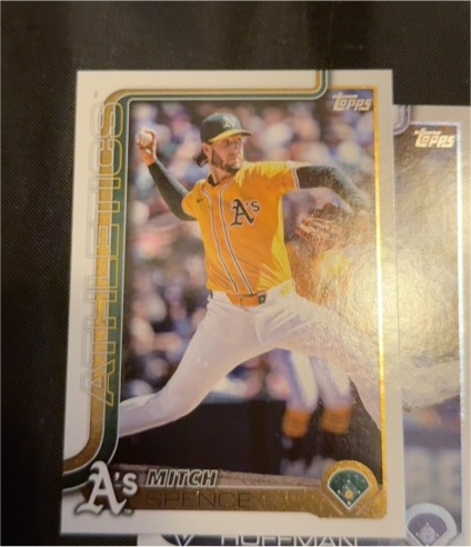 2025 Topps Update #US20 Mitch Spence — front