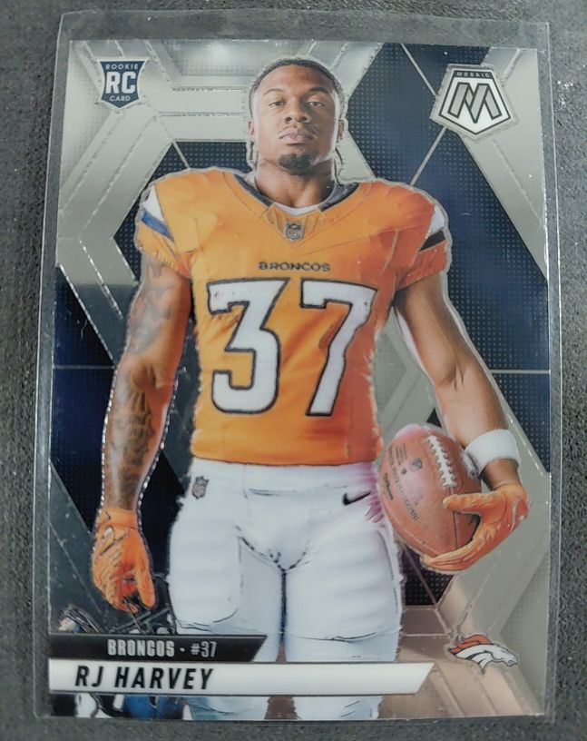 2025 Panini Mosaic #284 RJ Harvey — front