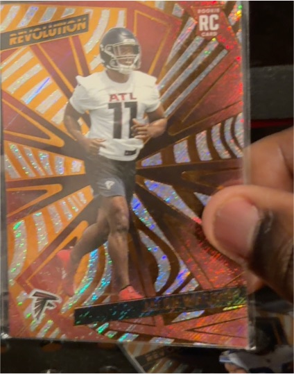 2025 Panini Revolution #11 Kyle Pitts — front