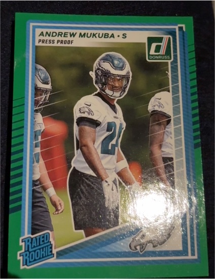 2025 Donruss #380 Andrew Mukuba — front