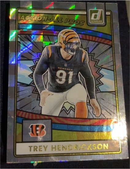 2025 Donruss #AAP-THE Trey Hendrickson Action-All Pros — front
