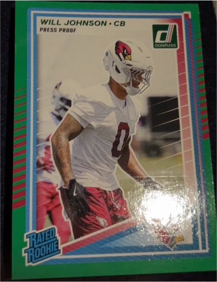 2025 Donruss #396 Will Johnson — front