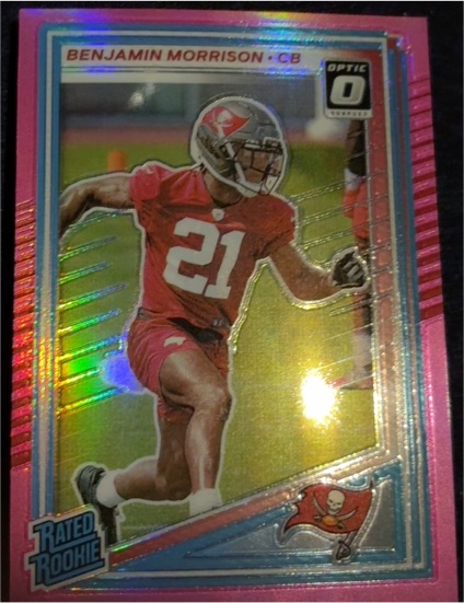 2025 Donruss Optic #361 Benjamin Morrison — front