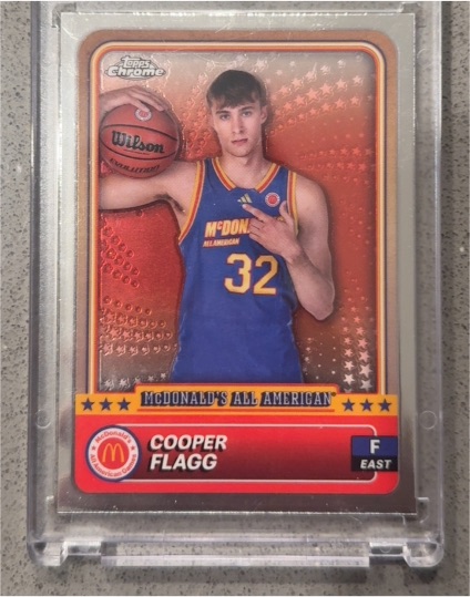 2024 Topps Chrome McDonald's All American #78 Cooper Flagg — front