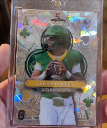 2024 Wild Card 5 Card Draw Stacked Deck #SDPC-GGN Dillon Gabriel — front