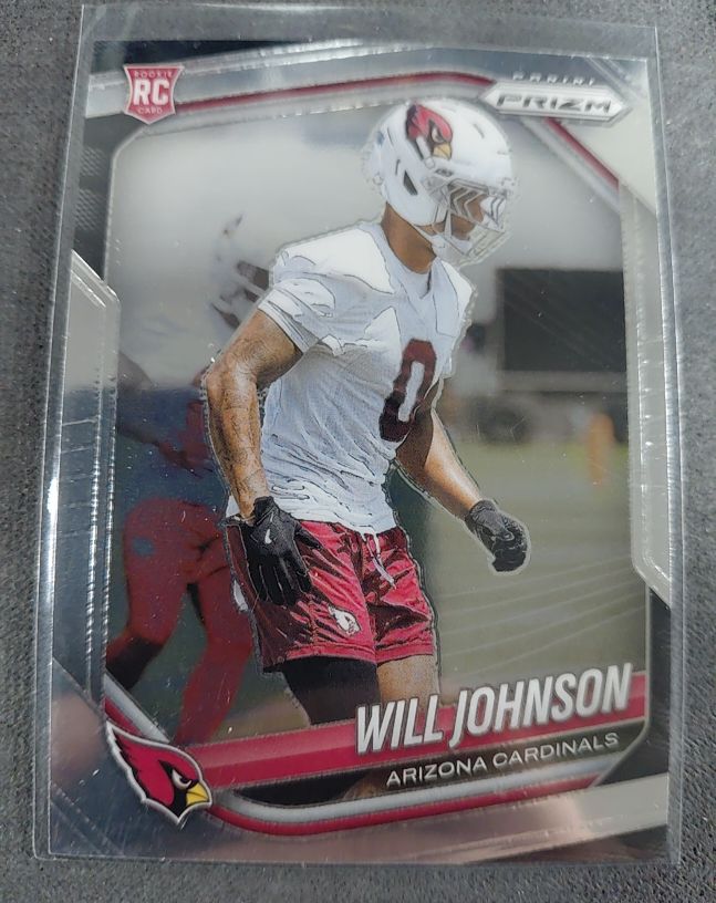 2025 Panini Prizm #370 Will Johnson — front
