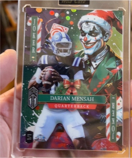 2025 Wild Card Jokers Wild #Joker Darian Mensah — front