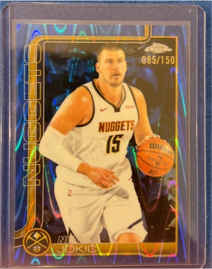 2025-26 Topps Chrome #25 Nikola Jokic — front