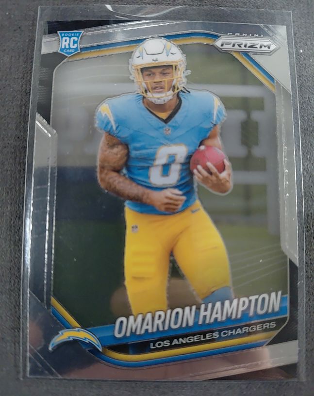 2025 Panini Prizm #355 Omarion Hampton — front
