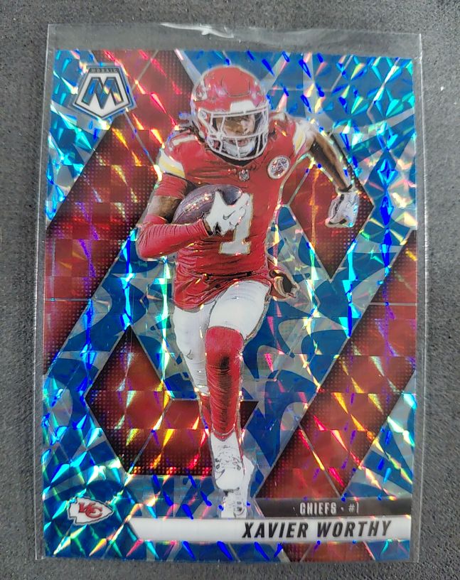 2025 Panini Mosaic #184 Xavier Worthy — front