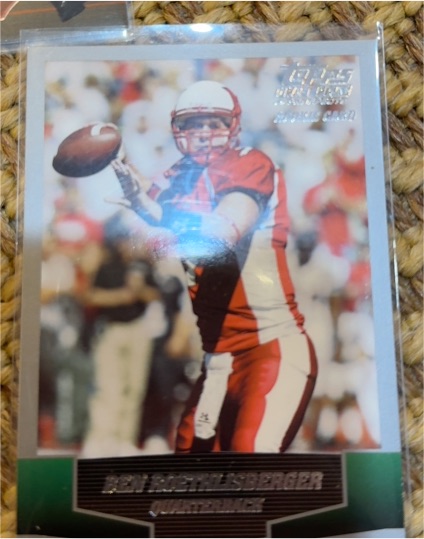 2004 Topps Draft Picks & Prospects #165 Ben Roethlisberger — front