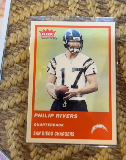 2004 Fleer Tradition #337 Philip Rivers — front