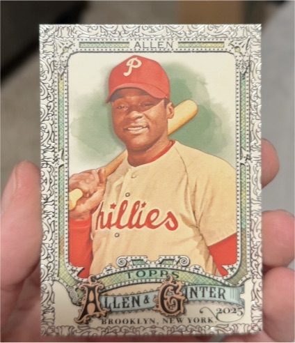 2025 Topps Allen & Ginter #350 Dick Allen — front
