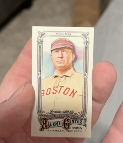 2025 Topps Allen & Ginter #348 Cy Young — front