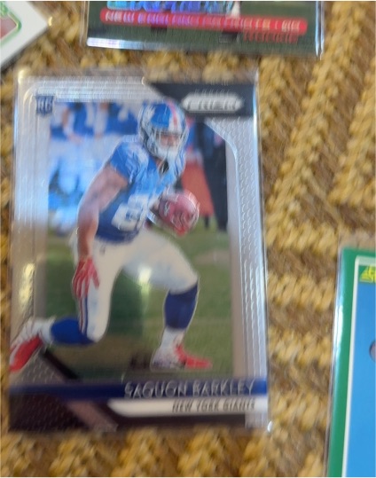 2018 Panini Prizm #202 Saquon Barkley — front