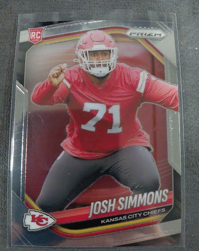 2025 Panini Prizm #337 Josh Simmons — front